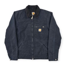 Carhartt WIP Detroit Bomber Jacket Black Men's Large 