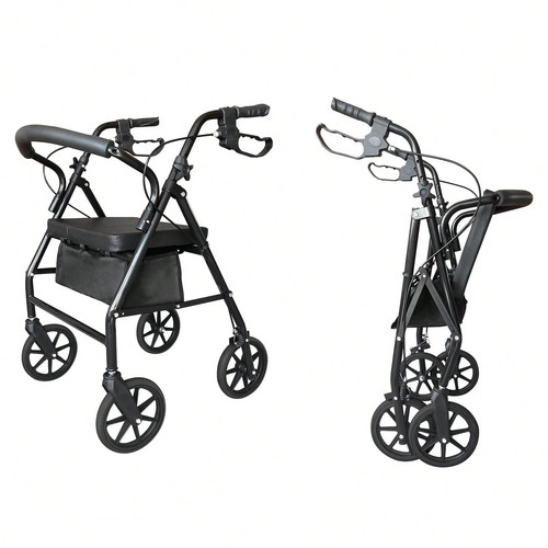 Folding rollator walker - folding,