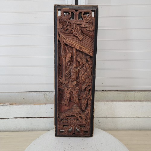 Antique chinese carved - carved, wood