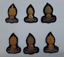 Royal Engineers UBIQUE Badges Hand Embroidered British Army Insignia  X6