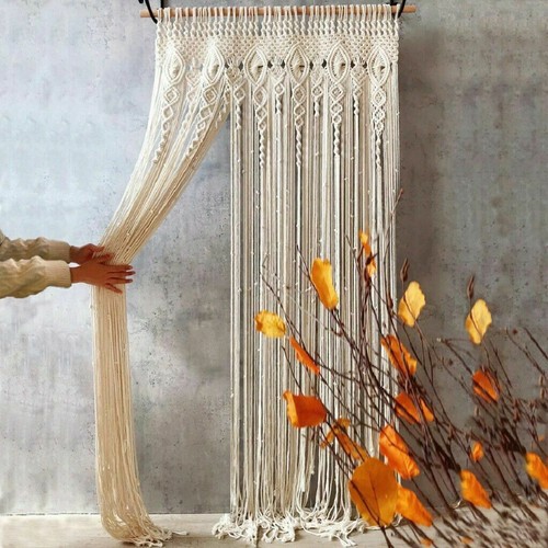 90x180cm macrame backdrop - 90x180cm,