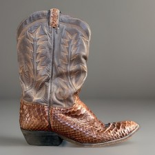 Mingo snakeskin cowboy - snakeskin,