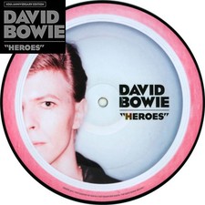 DAVID BOWIE HEROES  7" PICTURE