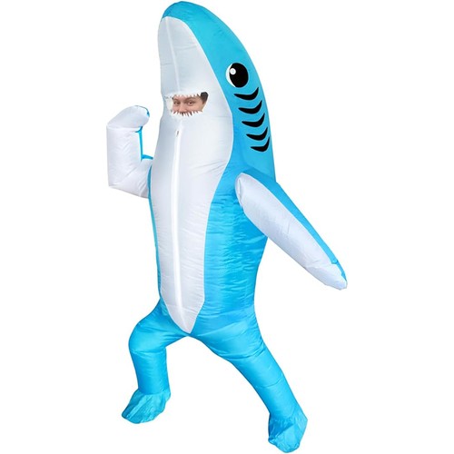 Adult inflatable shark costume - adult,