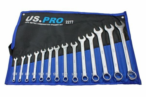 Metric spanner wrench - spanner, set