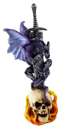 Dragon with sword - dragon,