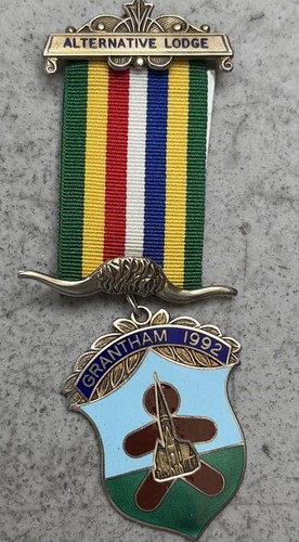 Raob silver medal jewel - raob,
