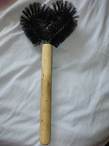 Vintage lawnmower brush very - vintage,