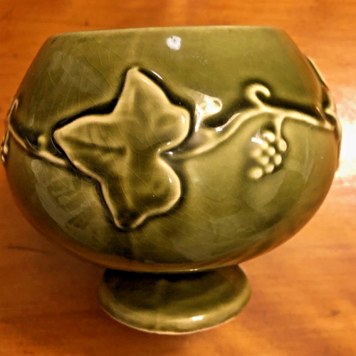 Dartmouth pottery olive green - pottery,