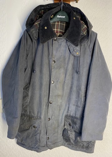 Vintage barbour beaufort navy - barbour,