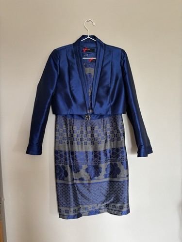 Blue dress size sonia pena - blue, 12