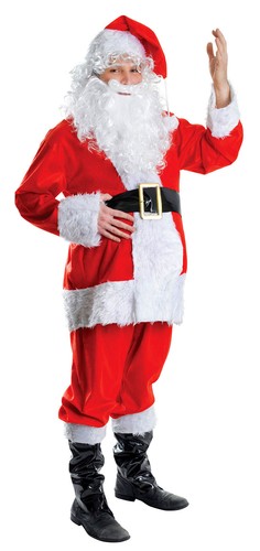 Santa claus suit plush costume - santa,