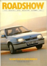 Vauxhall Opel Range 1984-85 UK Market Brochure Nova Astra Cavalier Manta Senator