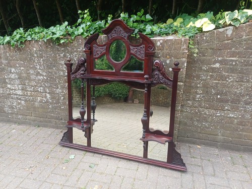 Huge antique victorian carved - huge,