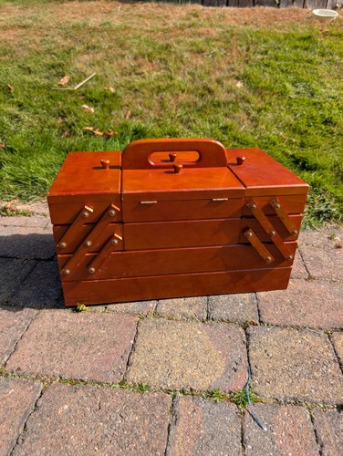 Vintage wooden cantilever - vintage,