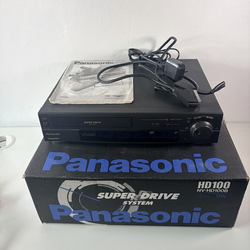 Panasonic hd100b vhs vcr - nv-hd100b,