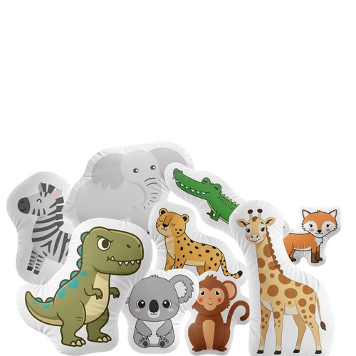 Kids animal shape cushions - kids,