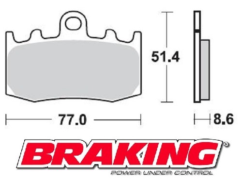Braking front pads bmw - pads, r