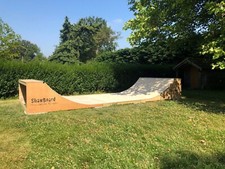 Skateboard scooter skate garage mini garden ramp 3' halfpipe ramp kit SB Ramps