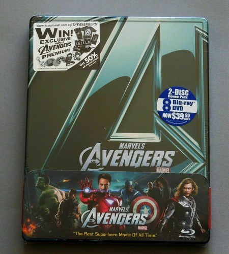 Avengers singapore blu ray - -,