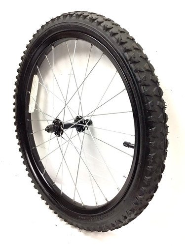 Bicycle front black - bicycle, wheel