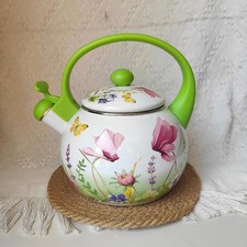 Enamel Tea Kettle Coffee Pot