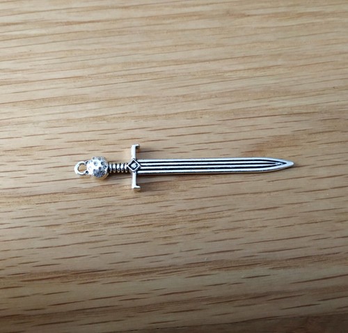 Dolls house miniature sword - dolls,