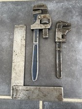 Two Vintage Pipe Wrenches & A