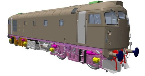 Heljan 2678 class - heljan, 26