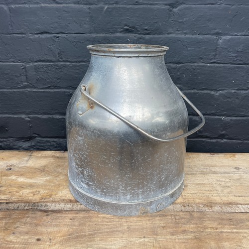 Vintage galvanised milk - vintage,