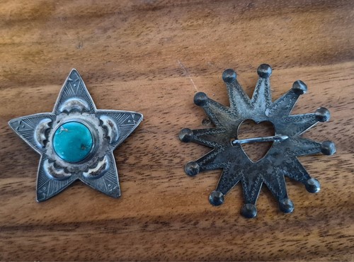 Vtg sterling silver pins don - sterling, pins-don