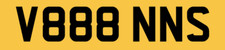 VANS PRIVATE NUMBER PLATE VAN