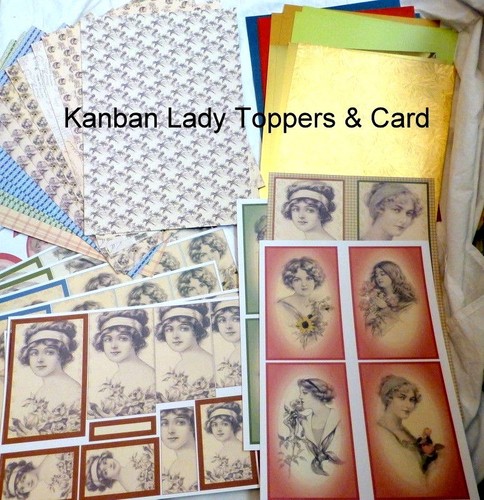 Kanban lady toppers cards - &,