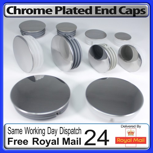Round chrome plated plastic - chrome,