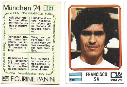Panini munchen munich 1974 - panini,