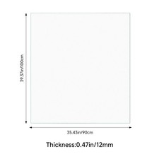 Clear Glass Balustrade Panels