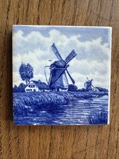 Delft Vintage Tile Hand