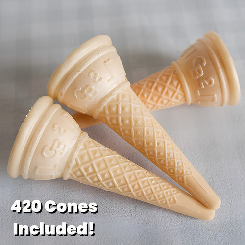Ice cream cones for soft - ice,