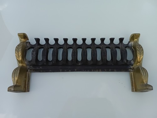 Cast iron fire front - iron, grate