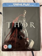 THOR - UK (HMV) EXCLUSIVE BLU RAY + DVD STEELBOOK 