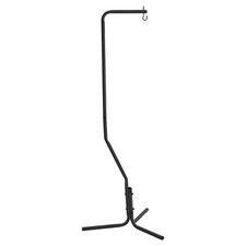 Bird Cage Stand Metal Black