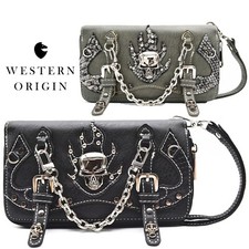 Punk Gothic Skull Studs Chain