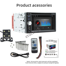 6.2" Bluetooth Car Stereo