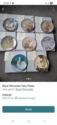 Royal worcester plates - royal, the