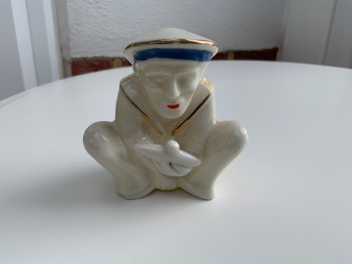 Vintage crested china sailor - vintage,