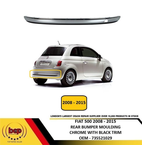 Fiat 500 2008 - 2008, rear