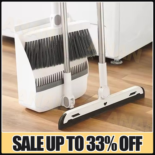 Long handled dustpan and brush - long,