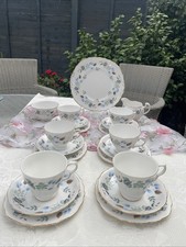 Colclough Linden 21 Piece Tea Set