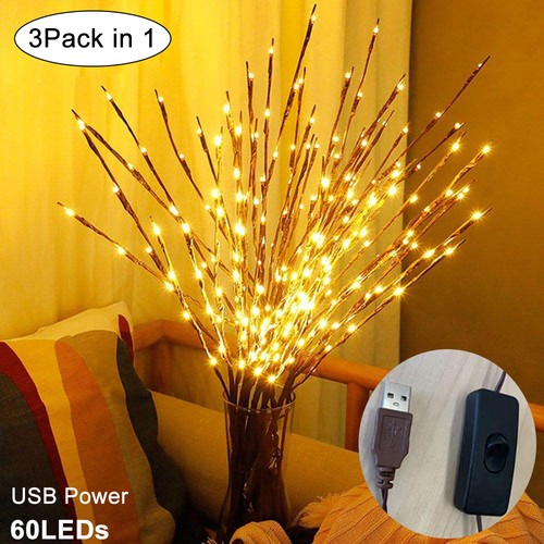 Led branch twig lights - branch, light