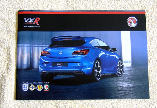 Vauxhall vxr range 2014 - vauxhall,